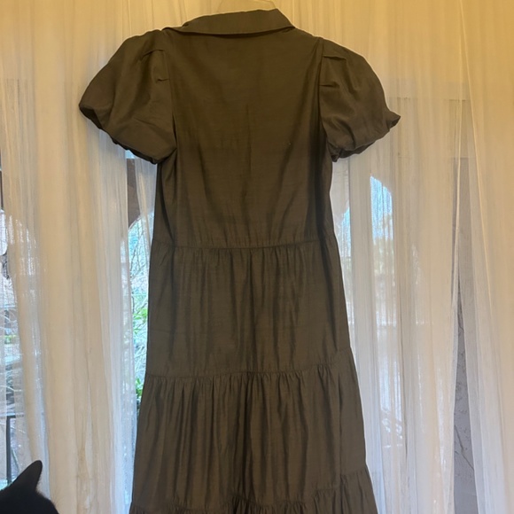 Brochu Walker Gray Midi Dress - Picture 3 of 4